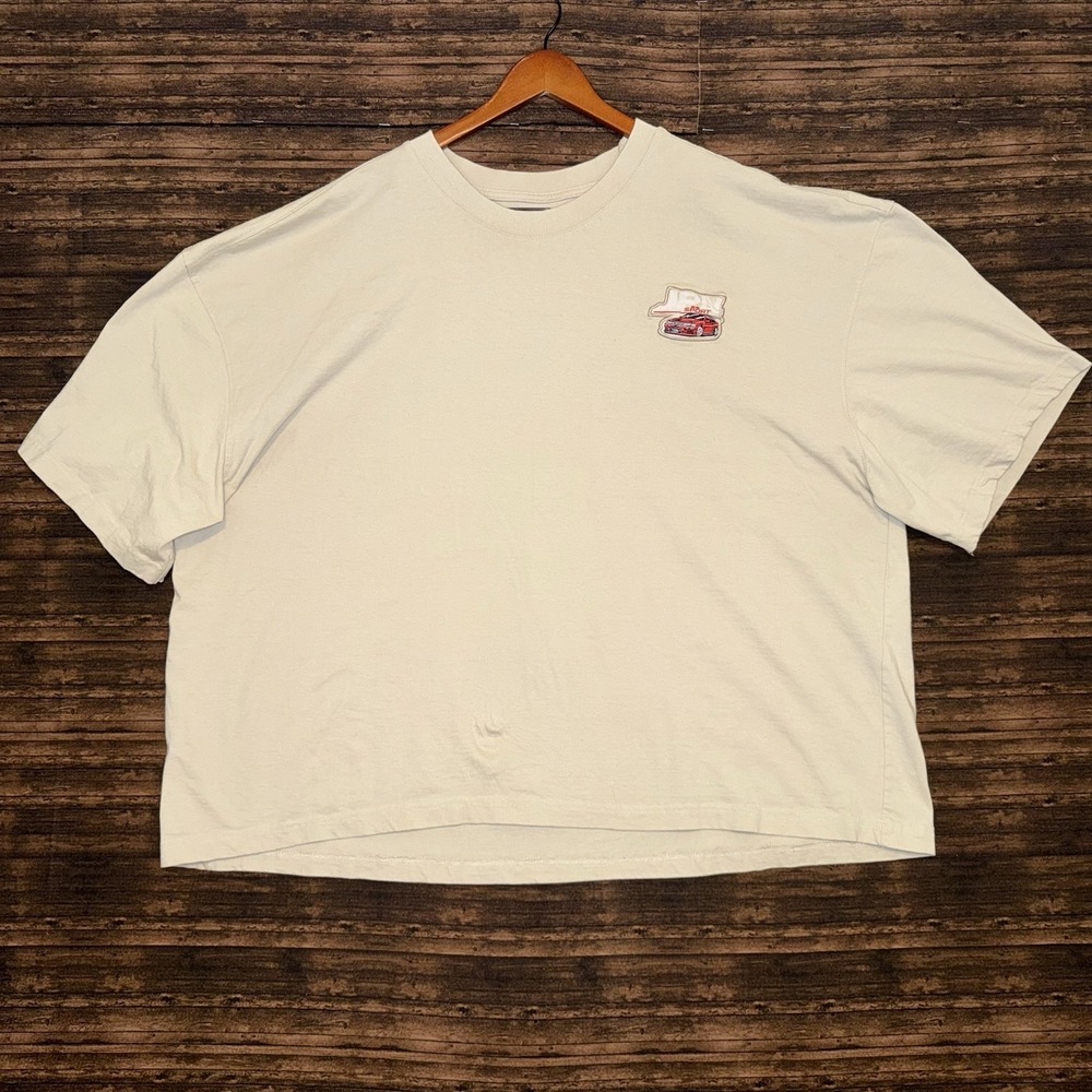 R GSTR T Shirt Japan Sport Drift Til Death Beige Men's Size 5XL Streetwear